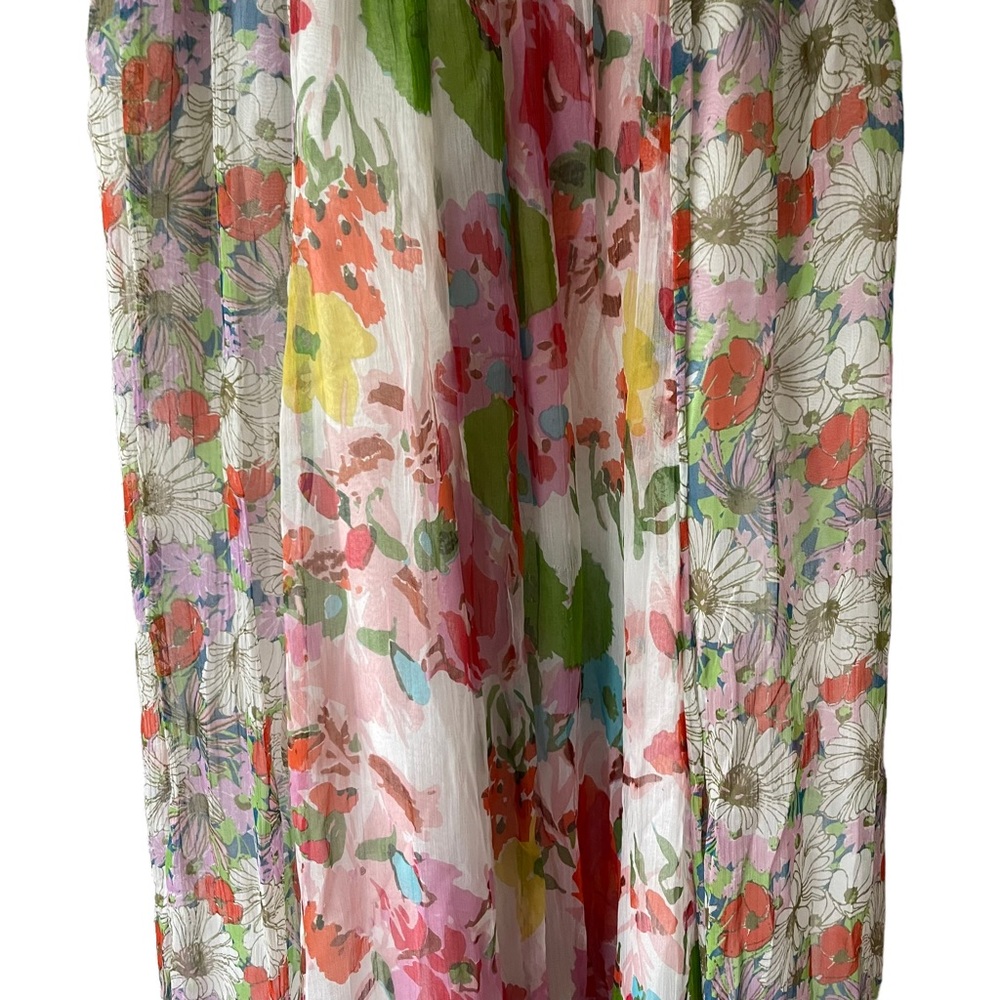 Anthropologie Malibu floral maxi dress size 4 - Picture 9 of 15